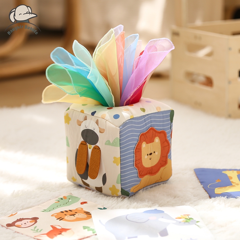 Kids Educational Game 3 - Montessori Toys Magic Cotton Animal Tissue