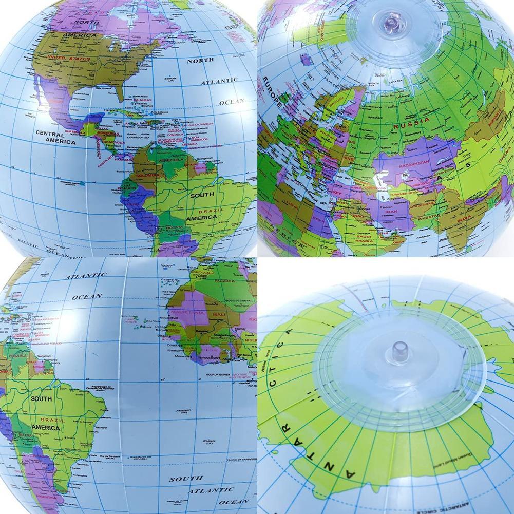 Kids Educational Resources - 12/16Inch Inflate Globe Beach Ball Toy