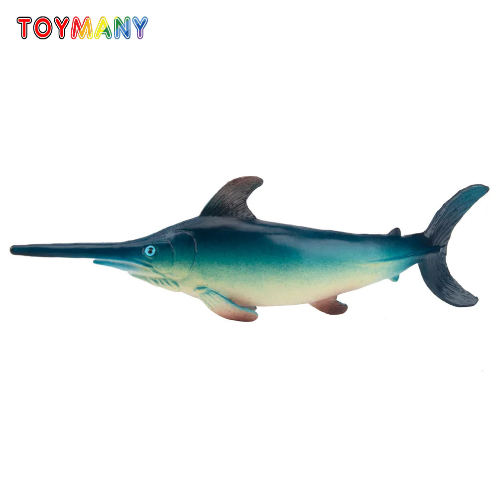 Kids Educational Resources - Toymany Realistic Swordfish Ocean Animals Model
