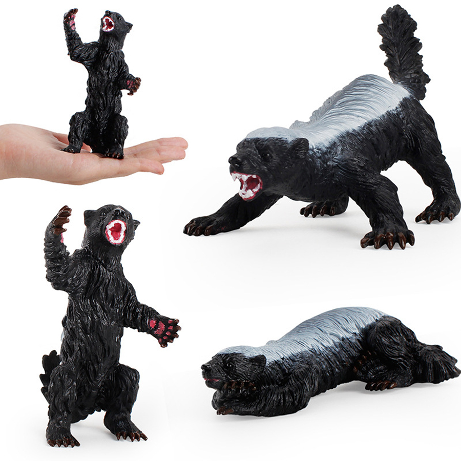 Realistic Honey Badger Model S - Kids Educational Resources 评论和价格