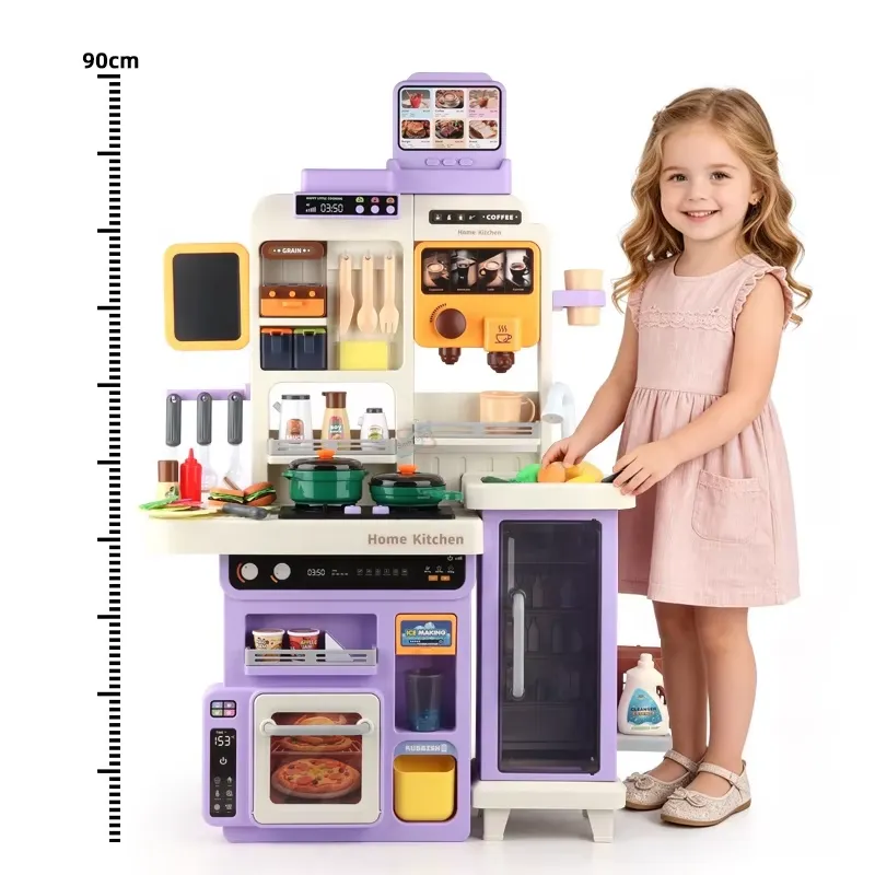 90cm Large Pretend Play Kitche - Kids Educational Resources 评论和价格