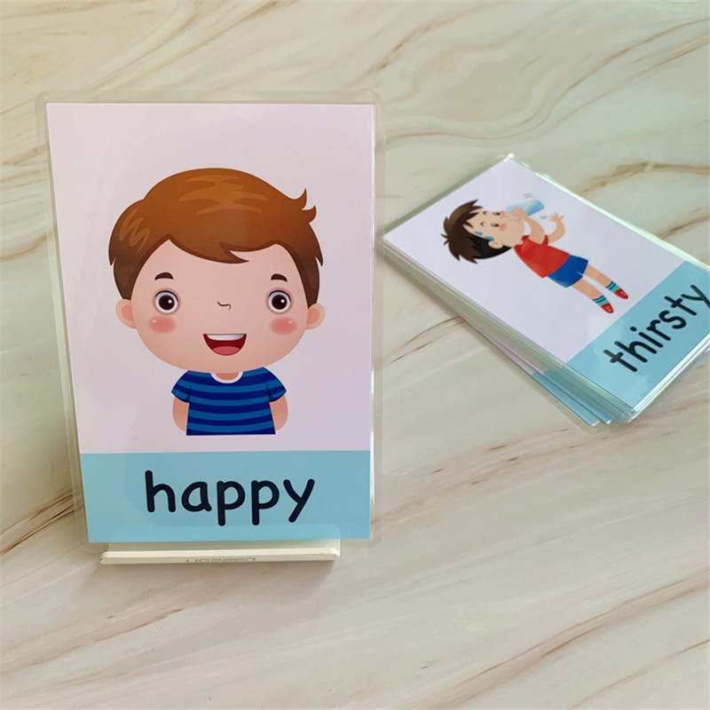 14pcs Montessori Baby English  - Kids Education Card 评论和价格