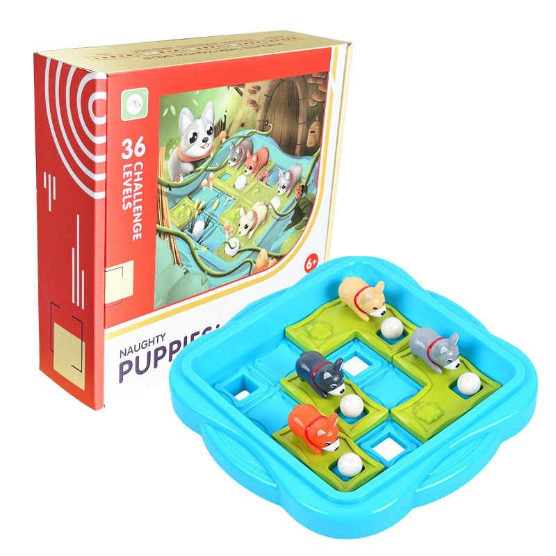 Board Game Naughty Puppies Chi - Kids Educational Game 3 评论和价格