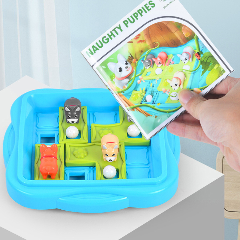 Board Game Naughty Puppies Chi - Kids Educational Game 3 评论和价格