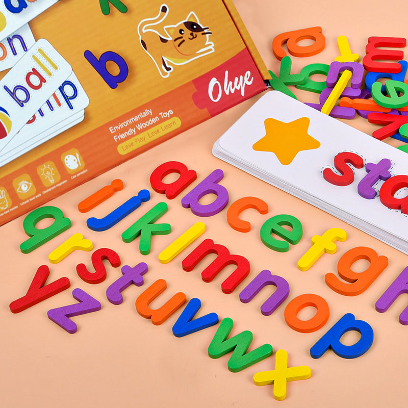 52pcs English Alphabet Spellin - Kids Educational Games Learn English 评论和价格