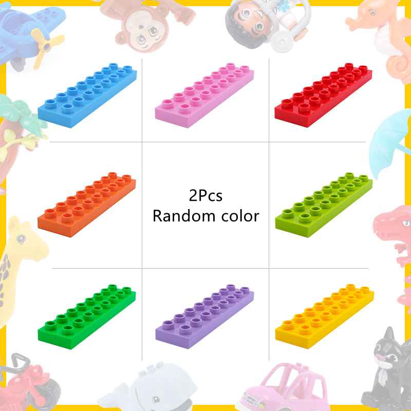 5 Pcs Big Building Blocks Figu - Kids Education Foundation 评论和价格