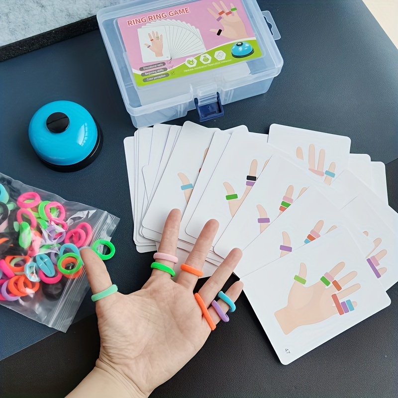 Kids Finger Ring Board Game Co - Kids Educational Game 3 评论和价格