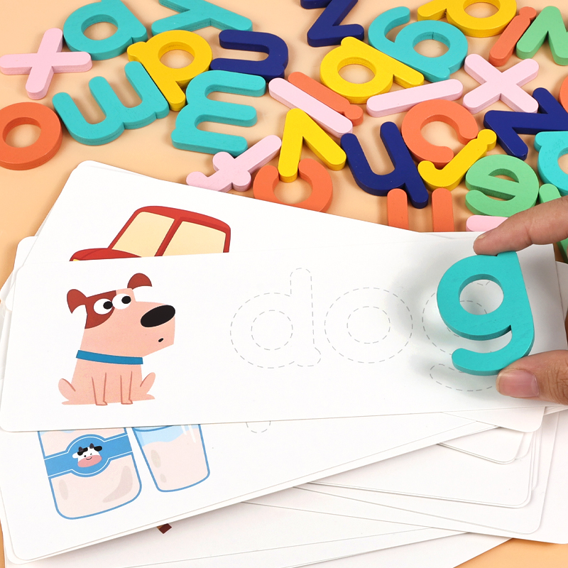 Montessori Wooden Alphabet Puz - Kids Educational Games Learn English 评论和价格