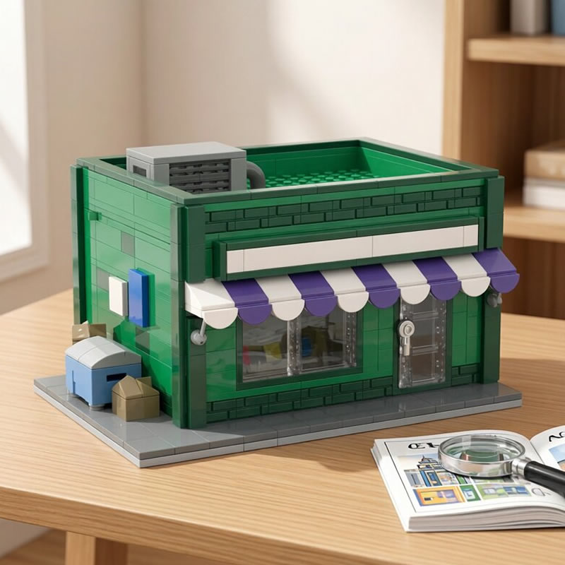 Building Blocks MOC Modular Mi - Kids Education Card 评论和价格