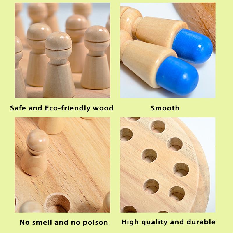 Wooden Puzzle Toys  Montessori - Kids Educational Game 3 评论和价格