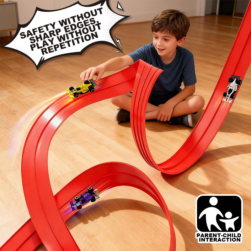 Free-assembly track car | Flex - Kids Educational Resources 评论和价格