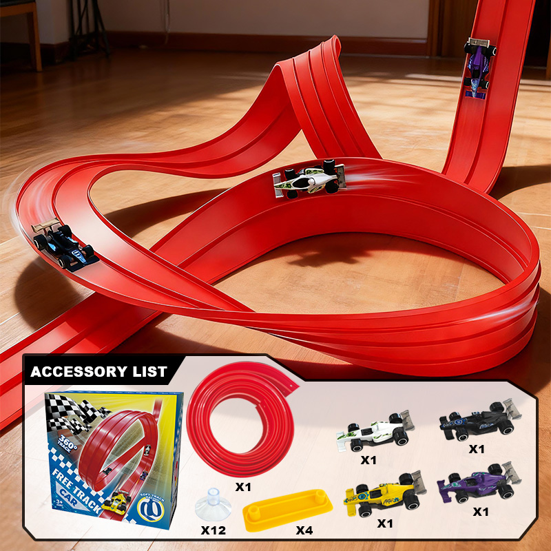 Free-assembly track car | Flex - Kids Educational Resources 评论和价格