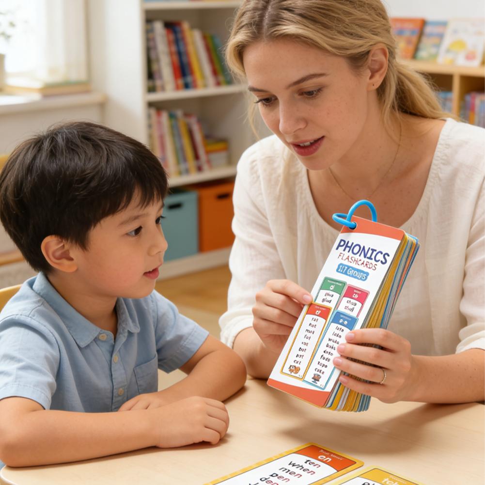 117 Groups Phonics Flashcards  - Kids Education Card 评论和价格