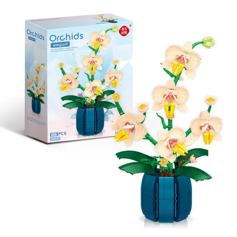 606 Pcs Orchid Building Blocks - Orchid Kids Education 评论和价格