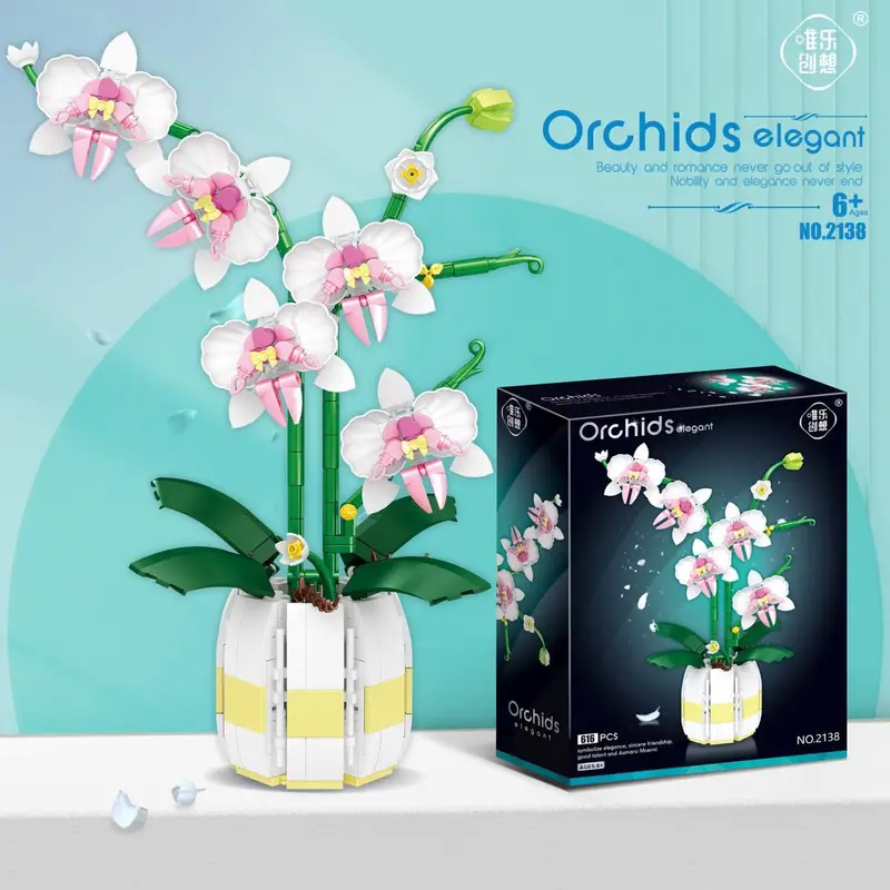 606 Pcs Orchid Building Blocks - Orchid Kids Education 评论和价格