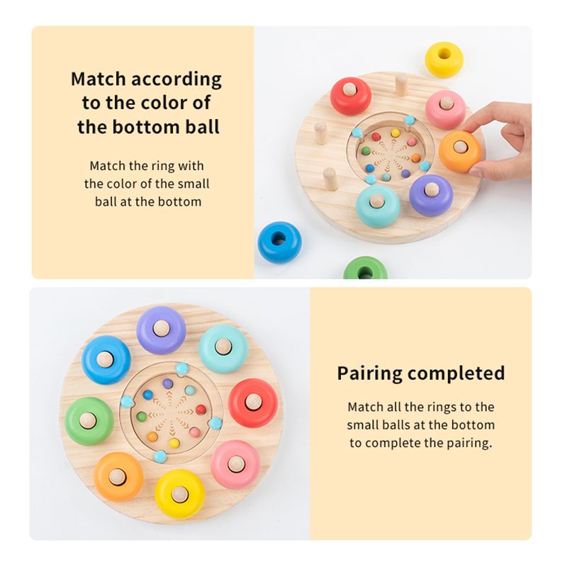 Montessori Early Education Toy - Kids Educational Game 3 评论和价格